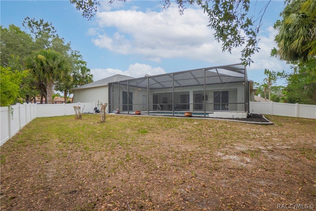 1 Stokesia Court South Homosassa, FL 34446 - Photo 46 of 50 large fenced in backyard