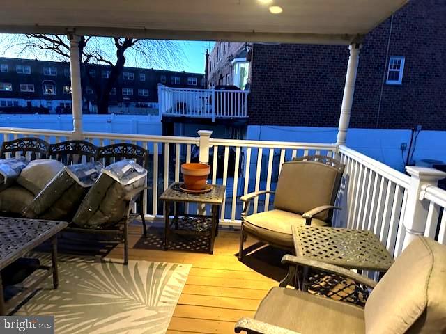 12708 Hollins Road Philadelphia, PA 19154 - Photo 18 of 25 Covered Deck