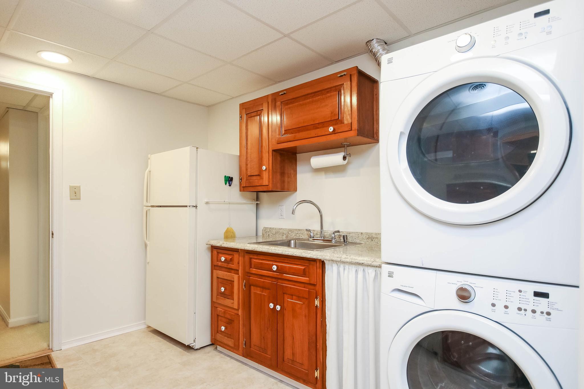 5999 Buffalo Road Mount Airy, MD 21771 - Photo 40 of 61 Basement Kitchen & Laundry