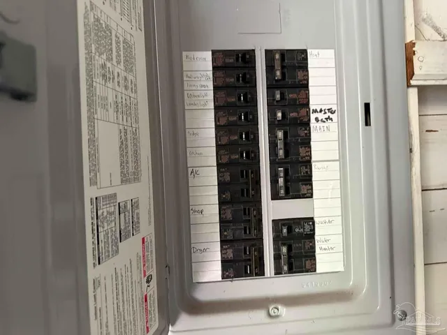 a view of water heater room