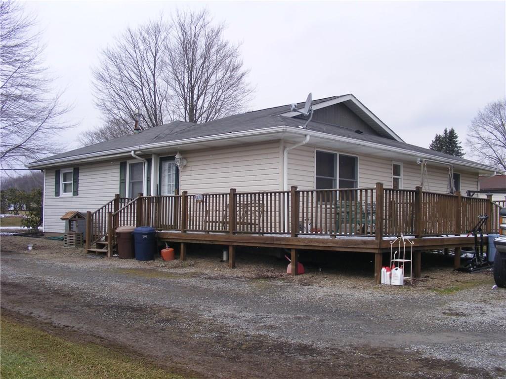 150 Hepler Road Sarver, PA 16055 - Photo 14 of 15 Back Side of Home Showing Large Wrap Around Deck