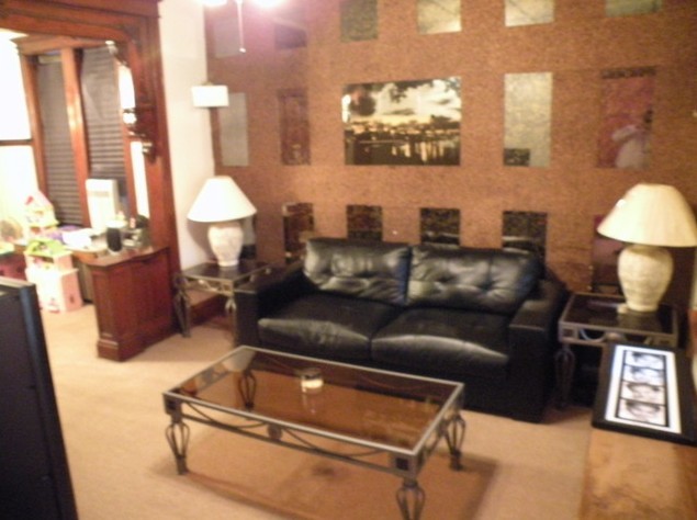 7235 Roosevelt Road Forest Park, IL 60130 - Photo 7 of 12 a living room with furniture and a lamp