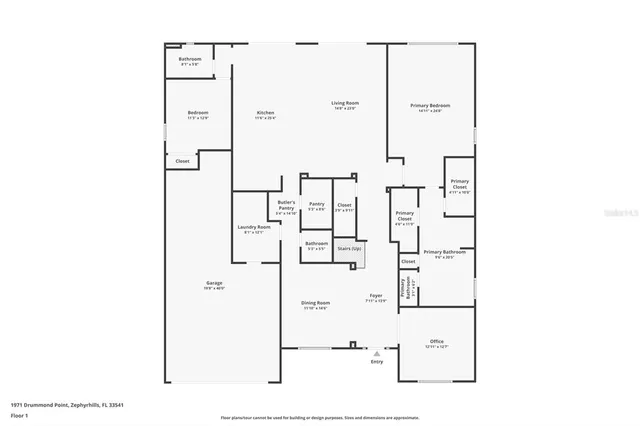 $1,050,000 | 1971 Drummond Point, Zephyrhills, FL 33541