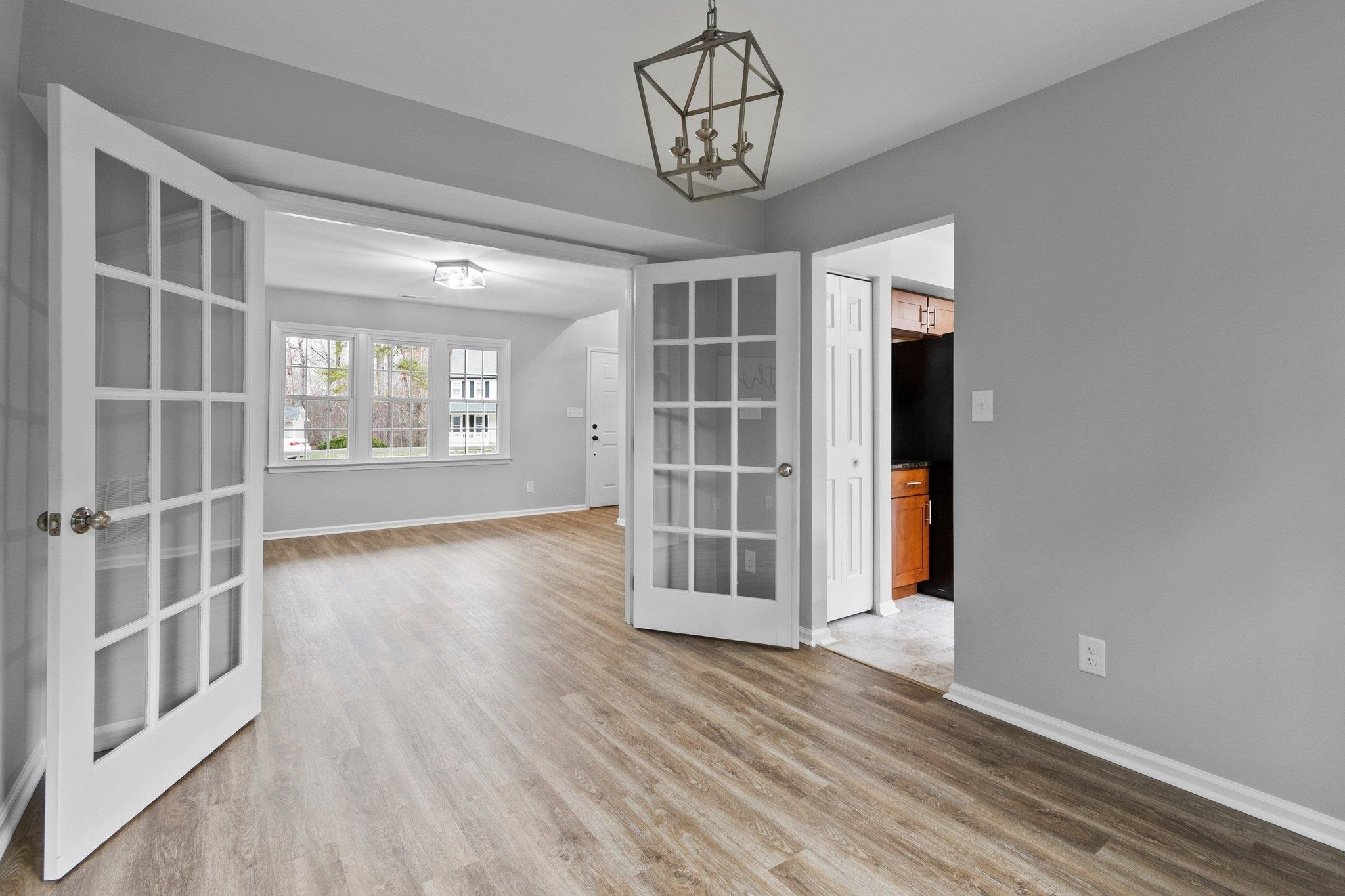 Dining Room perfectly positioned between Kitchen and Living Room for entertaining. Dining Room