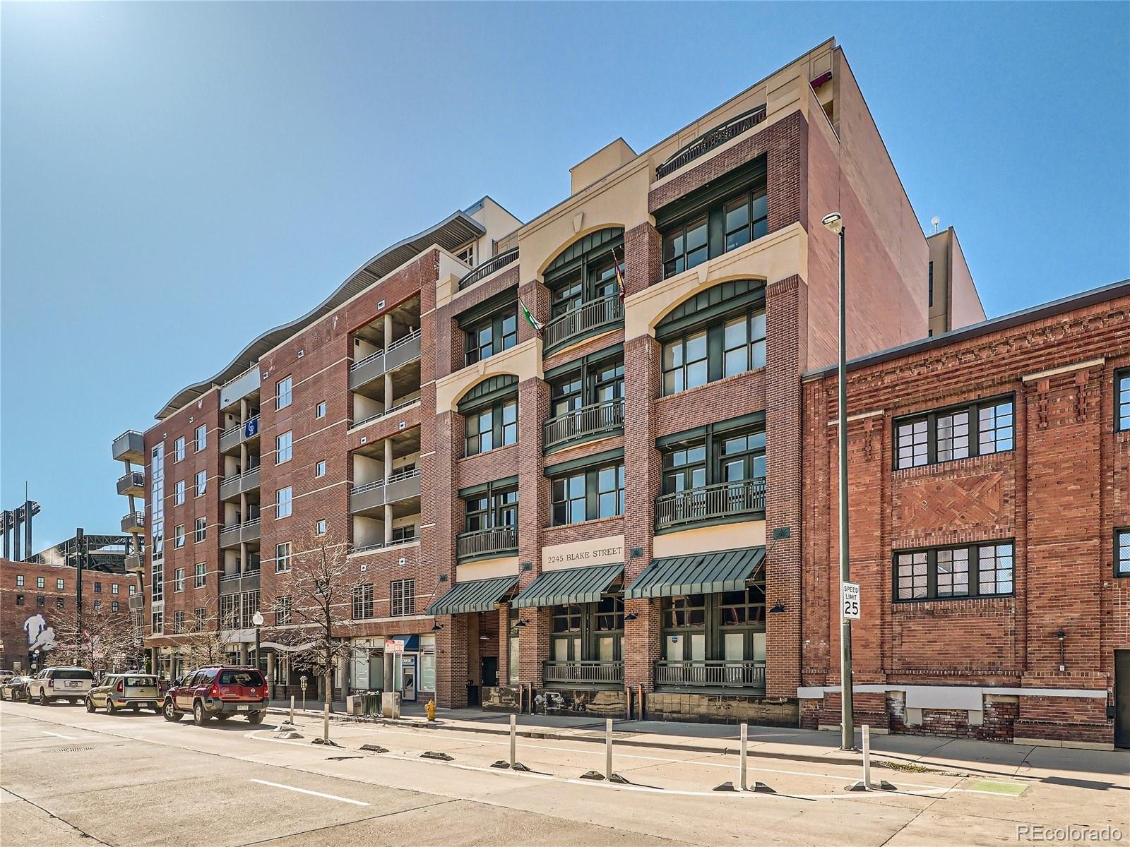 2229 Blake Street, Unit 406 Denver, CO 80205 - Photo 4 of 27 a front view of a building