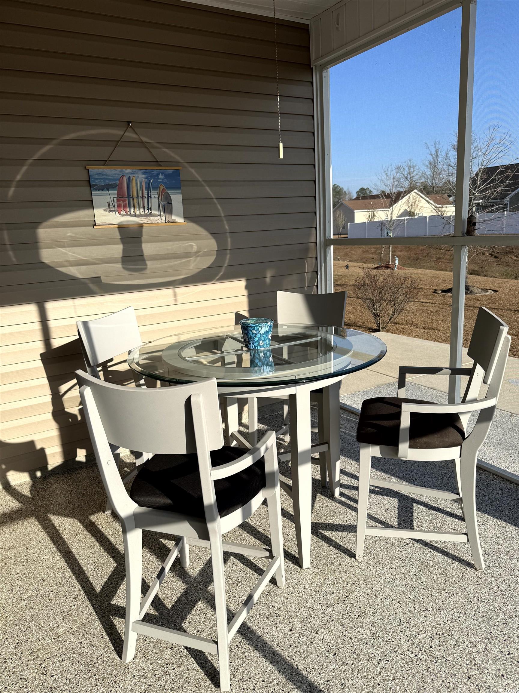 257 Maiden's Choice Drive Conway, SC 29527 - Photo 27 of 29 View of patio / terrace featuring outdoor dining area