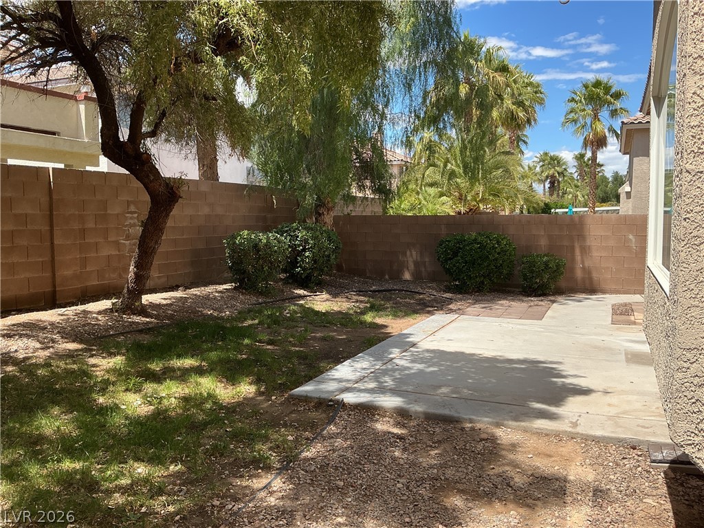 10975 Calcedonian Street Las Vegas, NV 89141 - Photo 24 of 25 This spacious private yard offers abundant potential for outdoor living and relaxation.