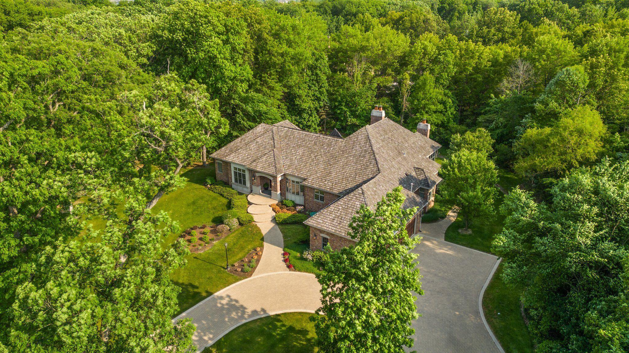 1191 Churchill Lane Crown Point, IN 46307 - Photo 72 of 80 an aerial view of a house with a yard