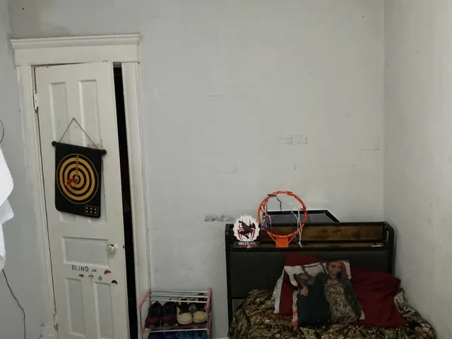 a view of a entryway of a house