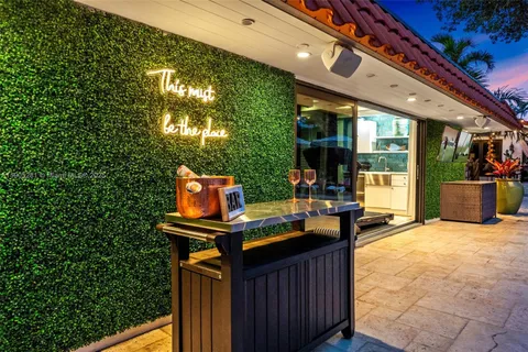 a view of outdoor space and patio