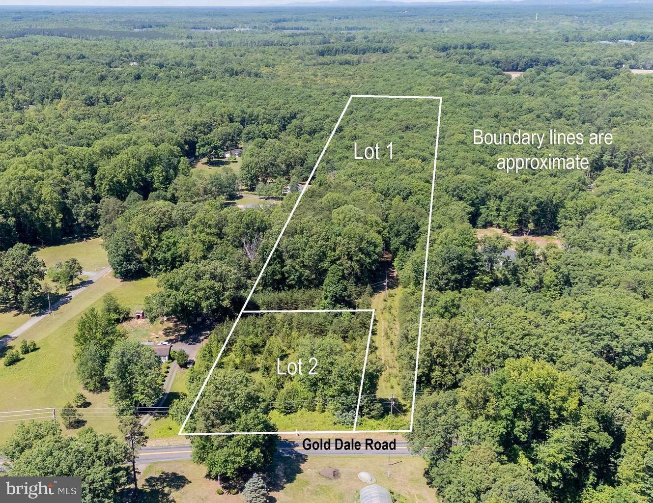 0 Gold Dale Road Locust Grove, VA 22508 - Photo 2 of 7 Lot 2 on this estimated boundary line drawing