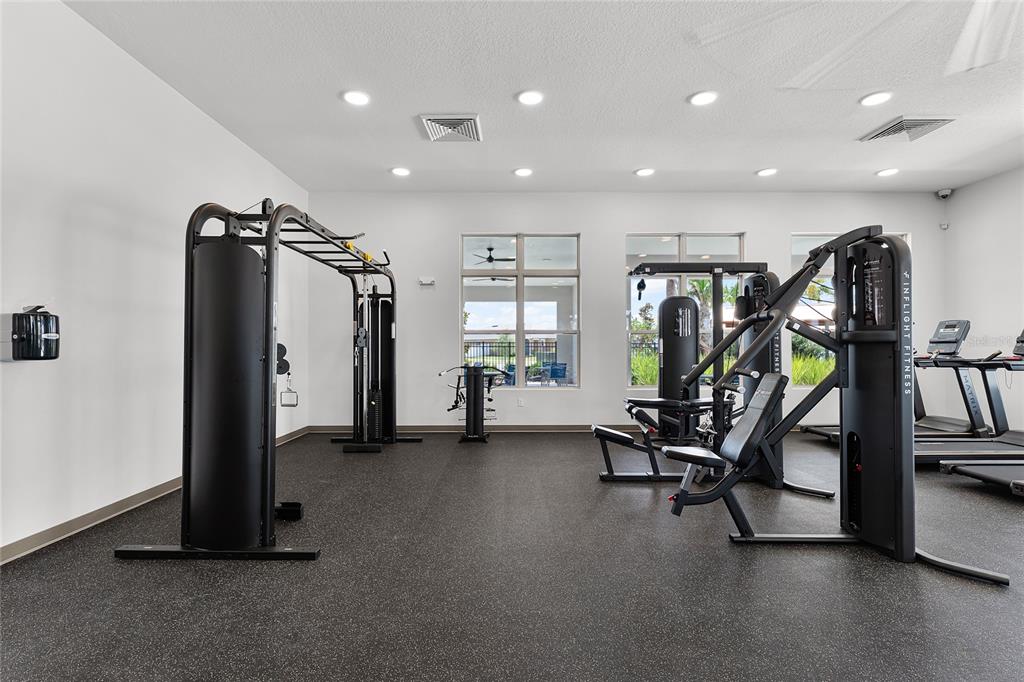 1812 Three Bars Road Kissimmee, FL 34744 - Photo 41 of 64 a view of a room with gym equipment