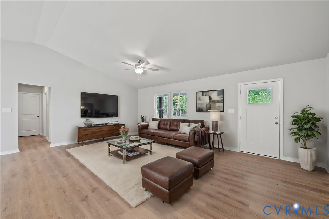 Tbd Belsches Road Bumpass, VA 23024 - Photo 3 of 22 Open living/kitchen dining room. Vaulted ceilings.