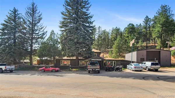 a car parked in front of a house