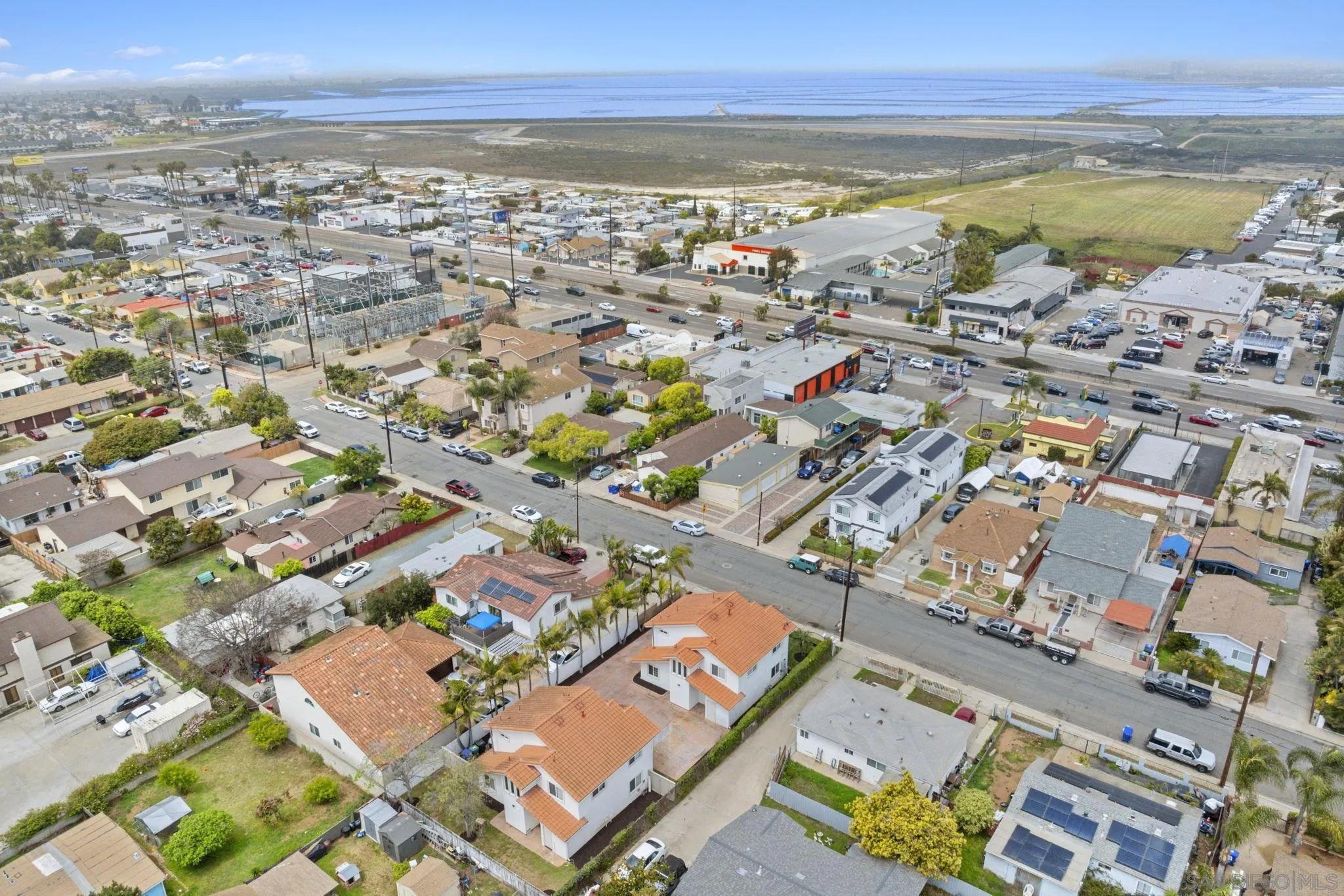 1749-51 Dahlia Avenue San Diego, CA 92154 - Photo 22 of 23 an aerial view of residential building and lake