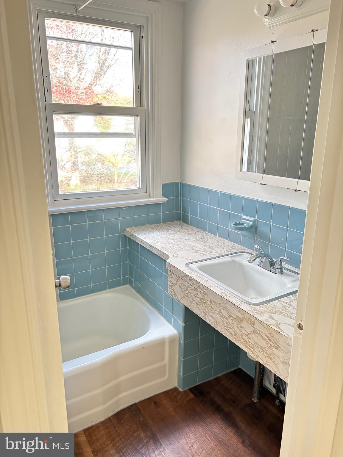 120 Overhill Avenue Philadelphia, PA 19116 - Photo 8 of 16 a bathroom with a sink and a bathtub
