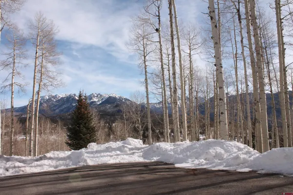 a view of a city from a balcony