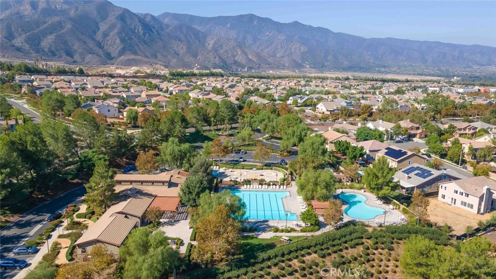 25451 Jack Rabbit Lane Corona, CA 92883 - Photo 73 of 75 an aerial view of residential houses and outdoor space