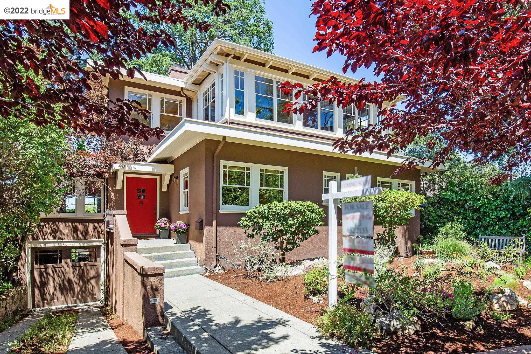 front view of a house with a porch