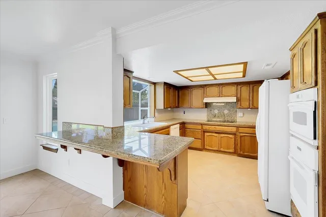 a view of empty room