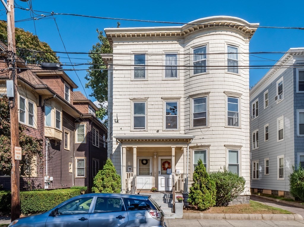 38 Cherry Street, Unit 2 Lynn, MA 01902 - Photo 38 of 40 a front view of a house