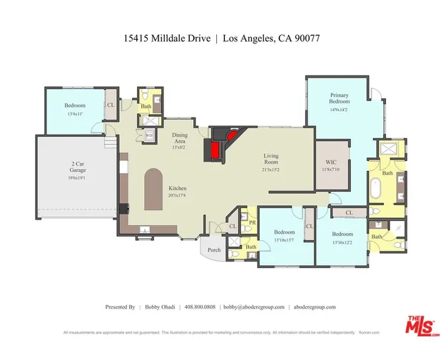$3,295,000 | 15415 Milldale Drive, Los Angeles, CA 90077