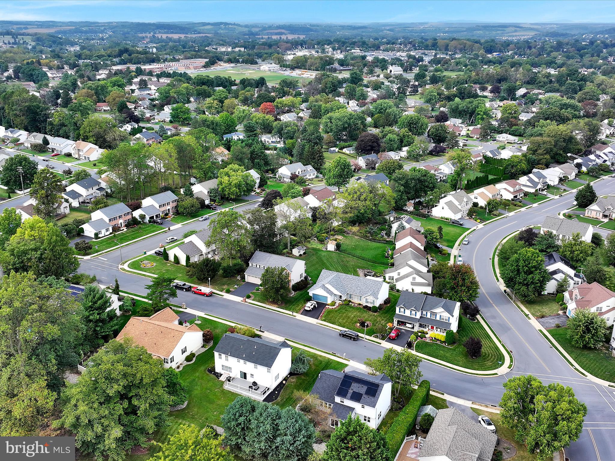 2602 Andrew Drive Sinking Spring, PA 19608 - Photo 3 of 47 an aerial view of a city