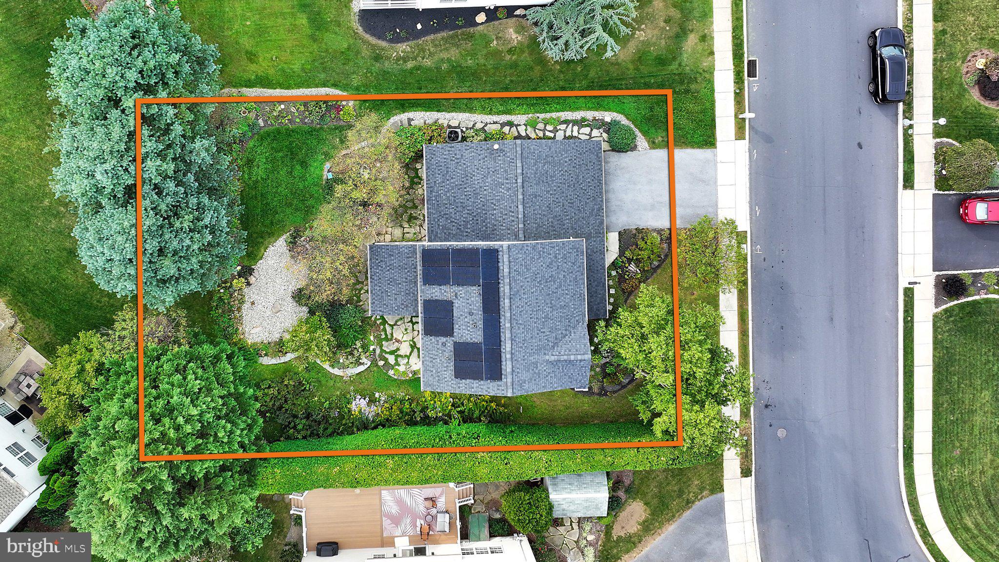 2602 Andrew Drive Sinking Spring, PA 19608 - Photo 44 of 47 an aerial view of a house having outdoor space