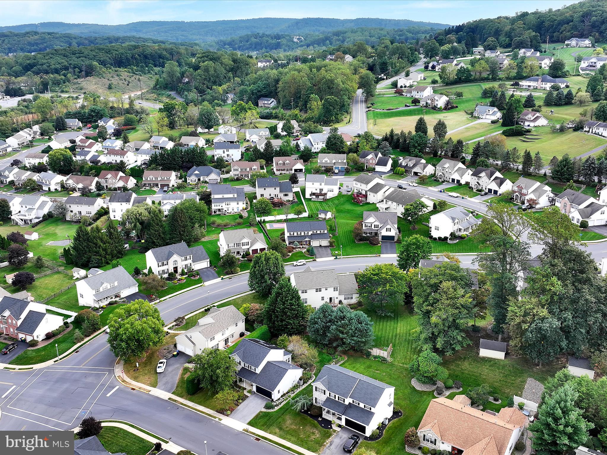2602 Andrew Drive Sinking Spring, PA 19608 - Photo 6 of 47 an aerial view of multiple house