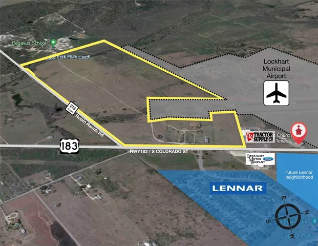 $12,224,800 | 2515 South Colorado Street, Lockhart, TX 78644