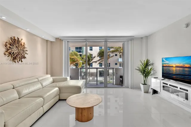 a room with gym equipment and large mirror