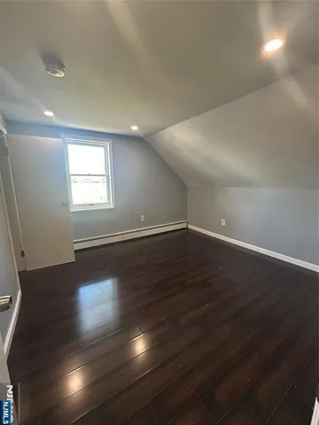 a close view of closet