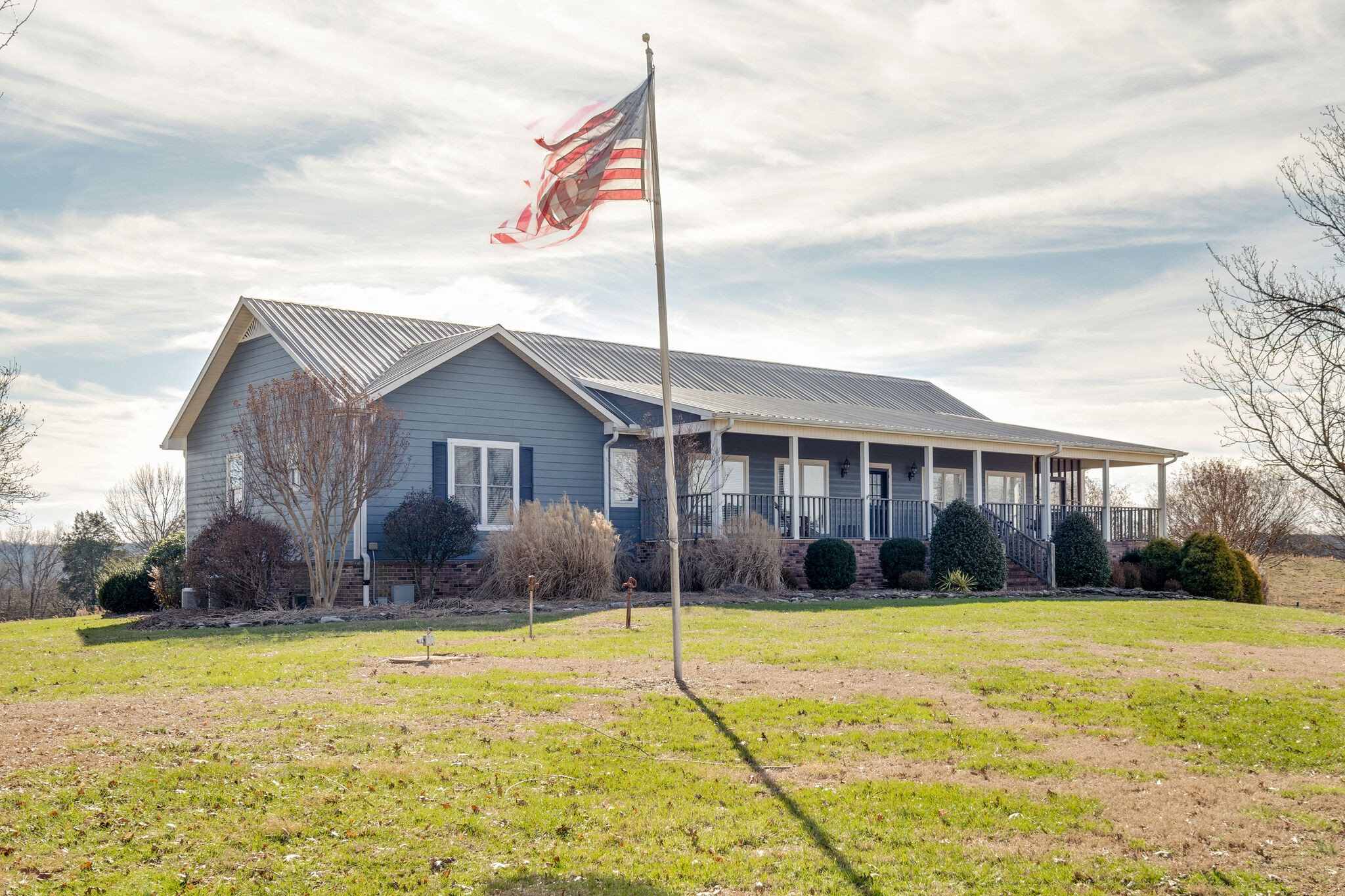 56 Stephens Creek Road Kelso, TN 37348 - Photo 4 of 47 a house view with swimming pool in front of it