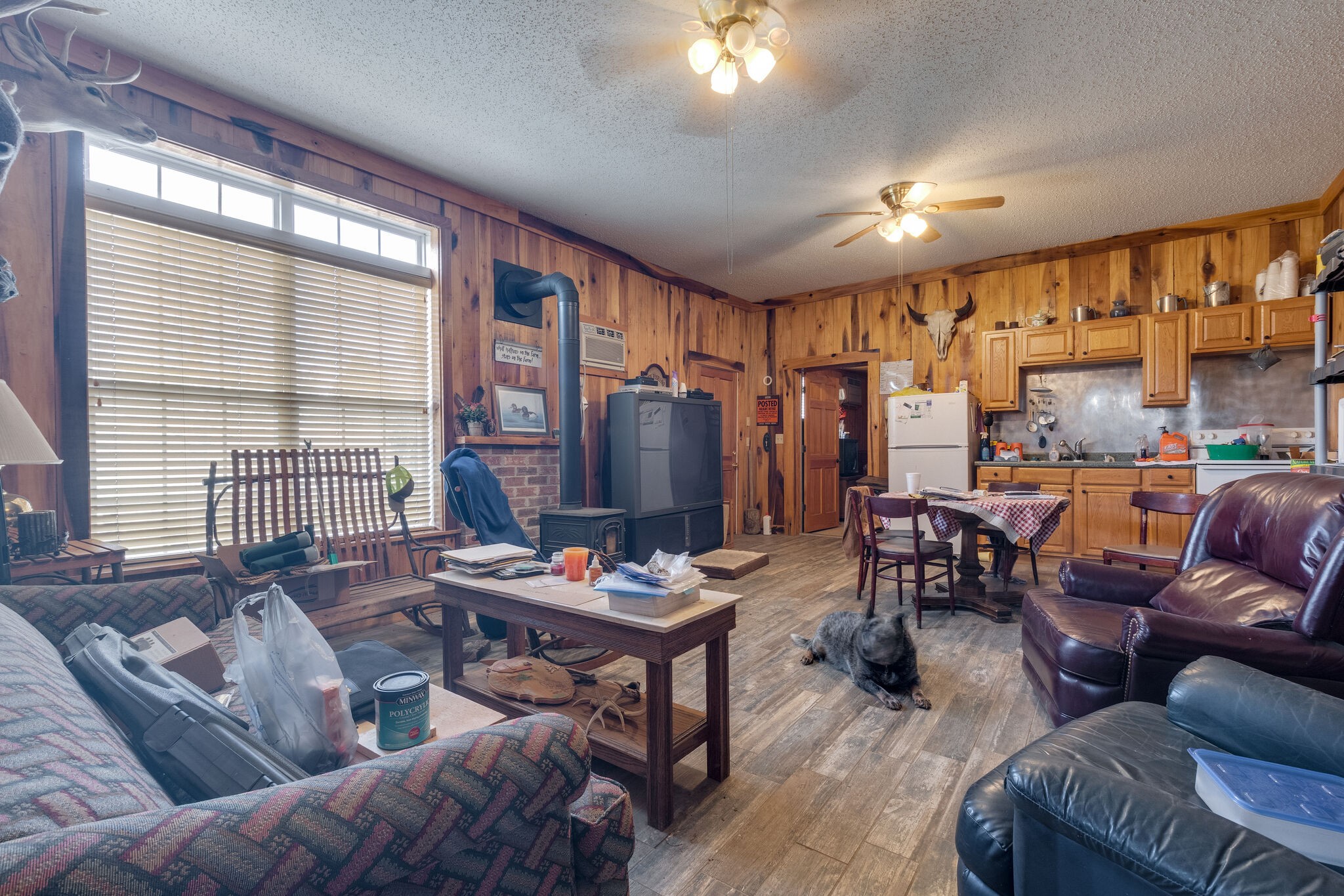 56 Stephens Creek Road Kelso, TN 37348 - Photo 46 of 47 a living room with furniture and a large window