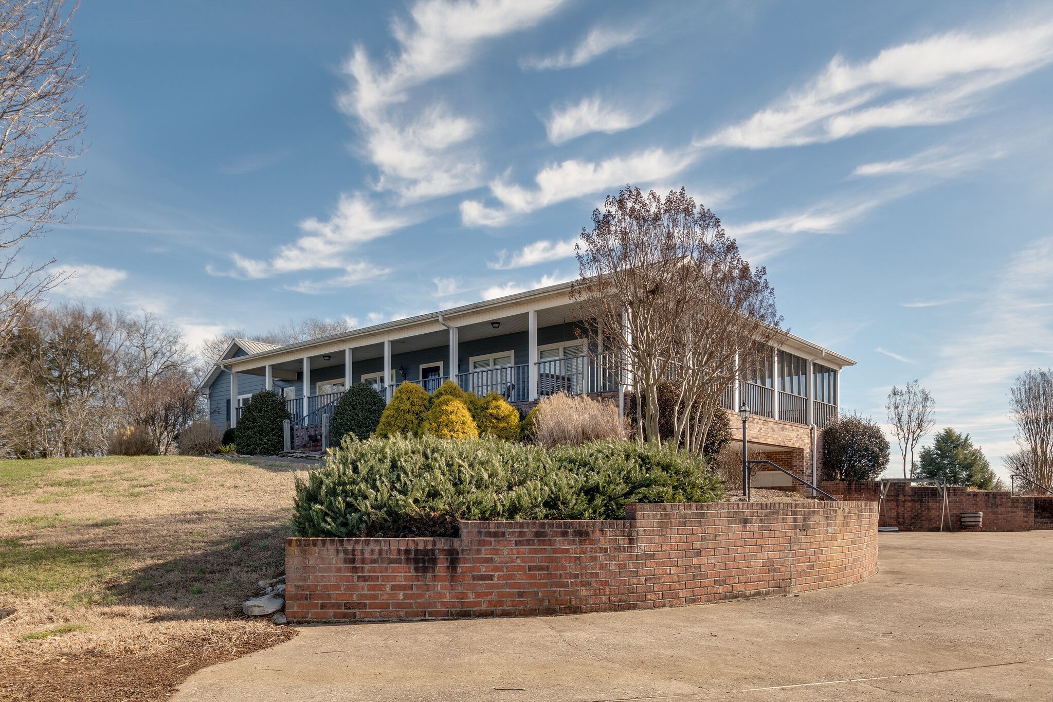 56 Stephens Creek Road Kelso, TN 37348 - Photo 5 of 47 a front view of house with yard and trees around