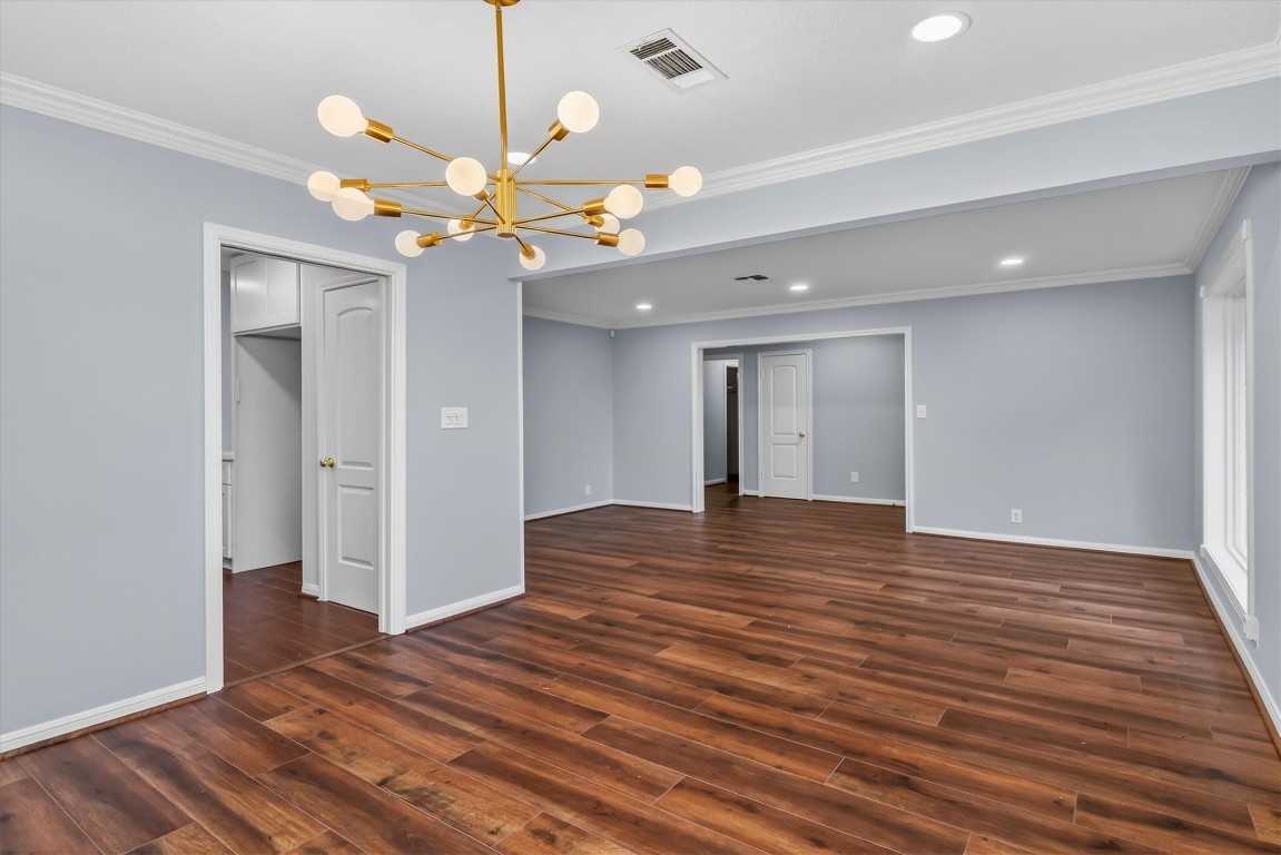 5923 Rutherglenn Drive Houston, TX 77096 - Photo 11 of 46 Formal Living & Dining Room - Flows Nicely!