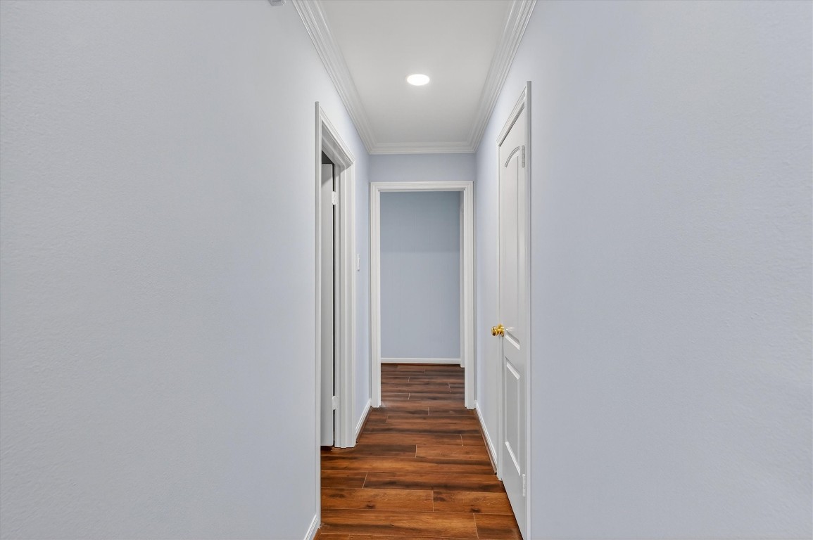 5923 Rutherglenn Drive Houston, TX 77096 - Photo 21 of 46 Hallway Leading to 5 Bedrooms!