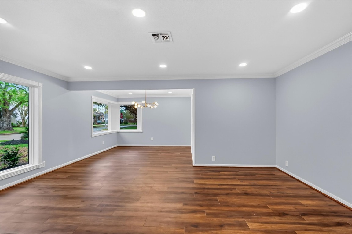 5923 Rutherglenn Drive Houston, TX 77096 - Photo 8 of 46 Formal Living & Dining Room - Flows Nicely!
