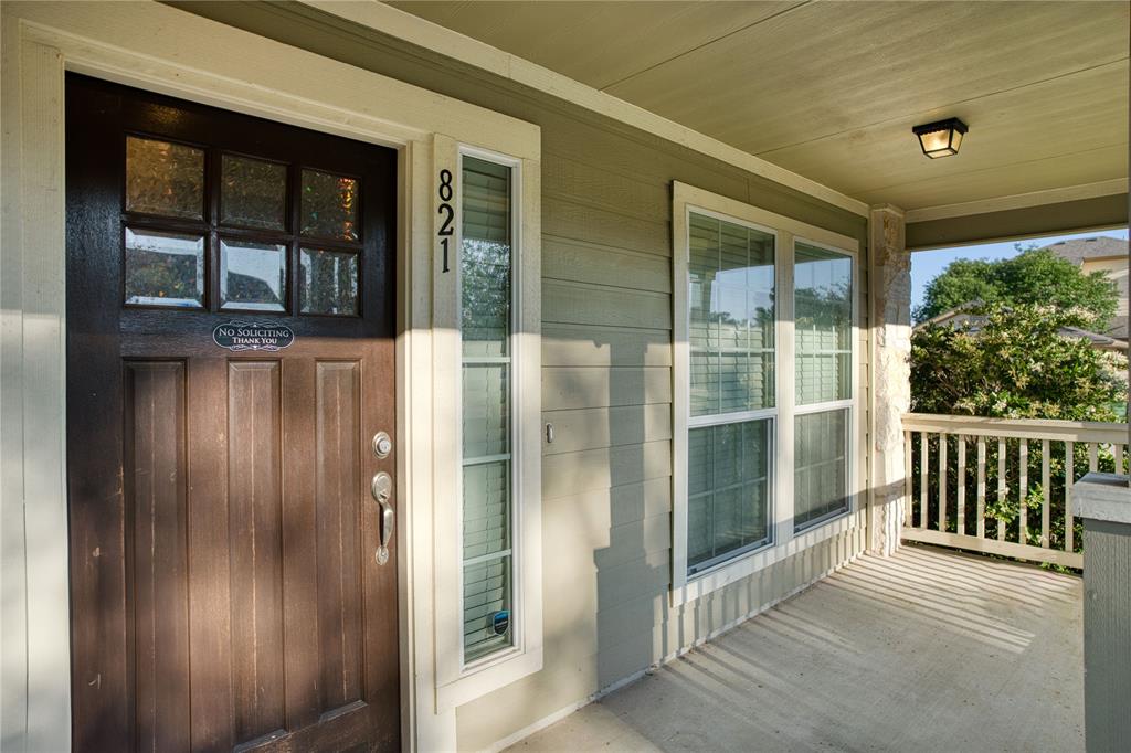 821 Gabriel Mills Drive Round Rock, TX 78664 - Photo 2 of 15 a view of front door