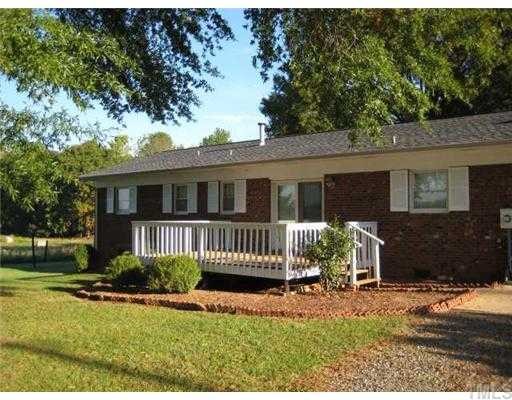 4135 Mebane Rogers Road Mebane, NC 27302 - Photo 3 of 12 Rear deck has been freshly painted and has beatiful sunset views.......great place for a relaxing meal!