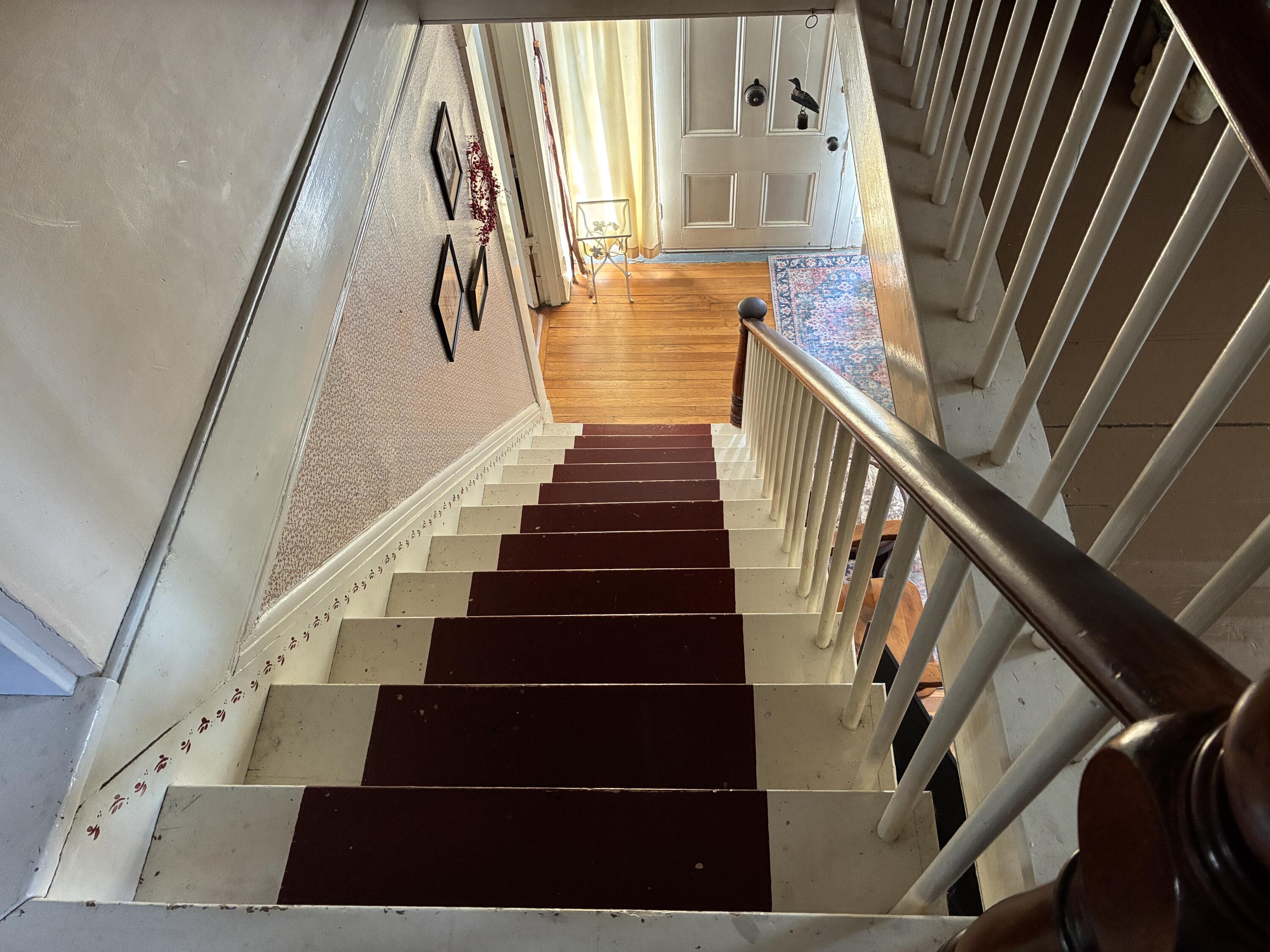 707 Newbury Neck Road Surry, ME 04684 - Photo 18 of 40 Stairway to second floor.