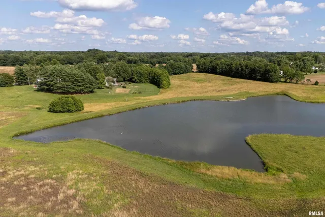 a view of an ocean and beach