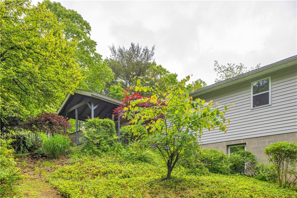 1860 Washington Road Apollo, PA 15613 - Photo 15 of 41 Imagine relaxing on the deck with nothing but trees and nature's beauty in view!