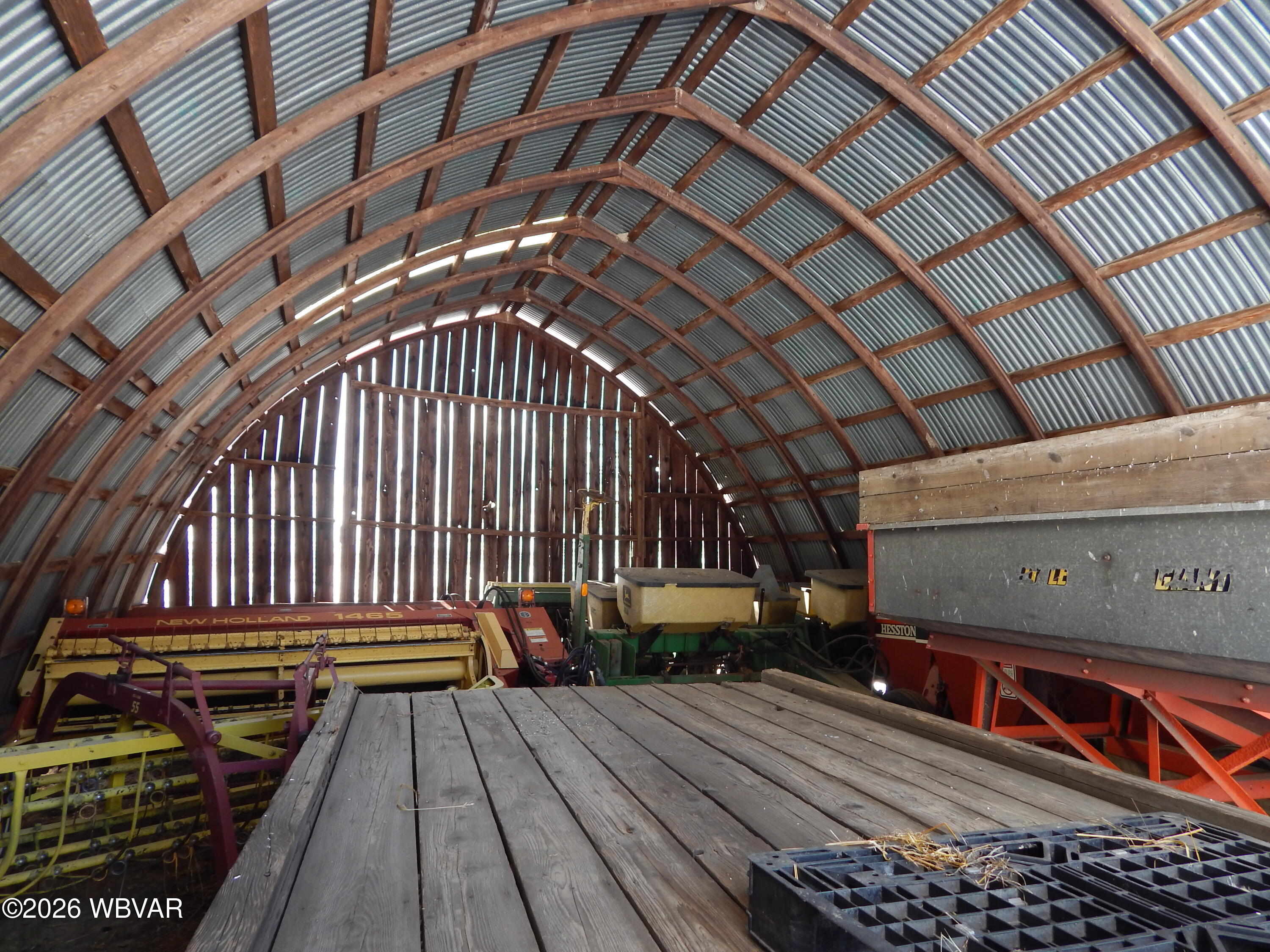 259 Kiles Road Stillwater, PA 17878 - Photo 24 of 28 Interior of equipment barn