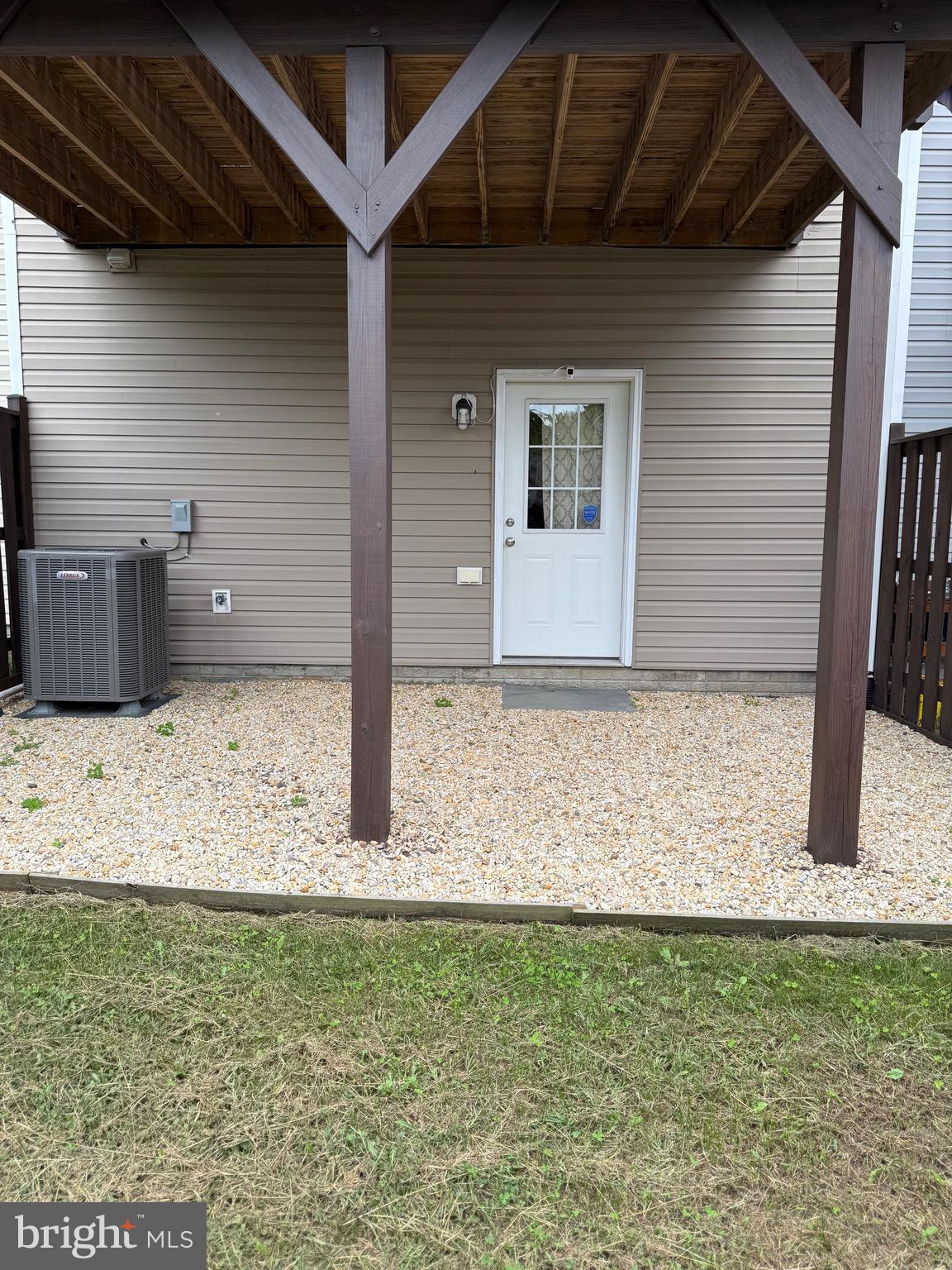 23 Landis Court Falling Waters, WV 25419 - Photo 44 of 45 a view of a wooden door and a yard