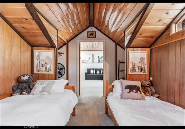a living room with furniture and window