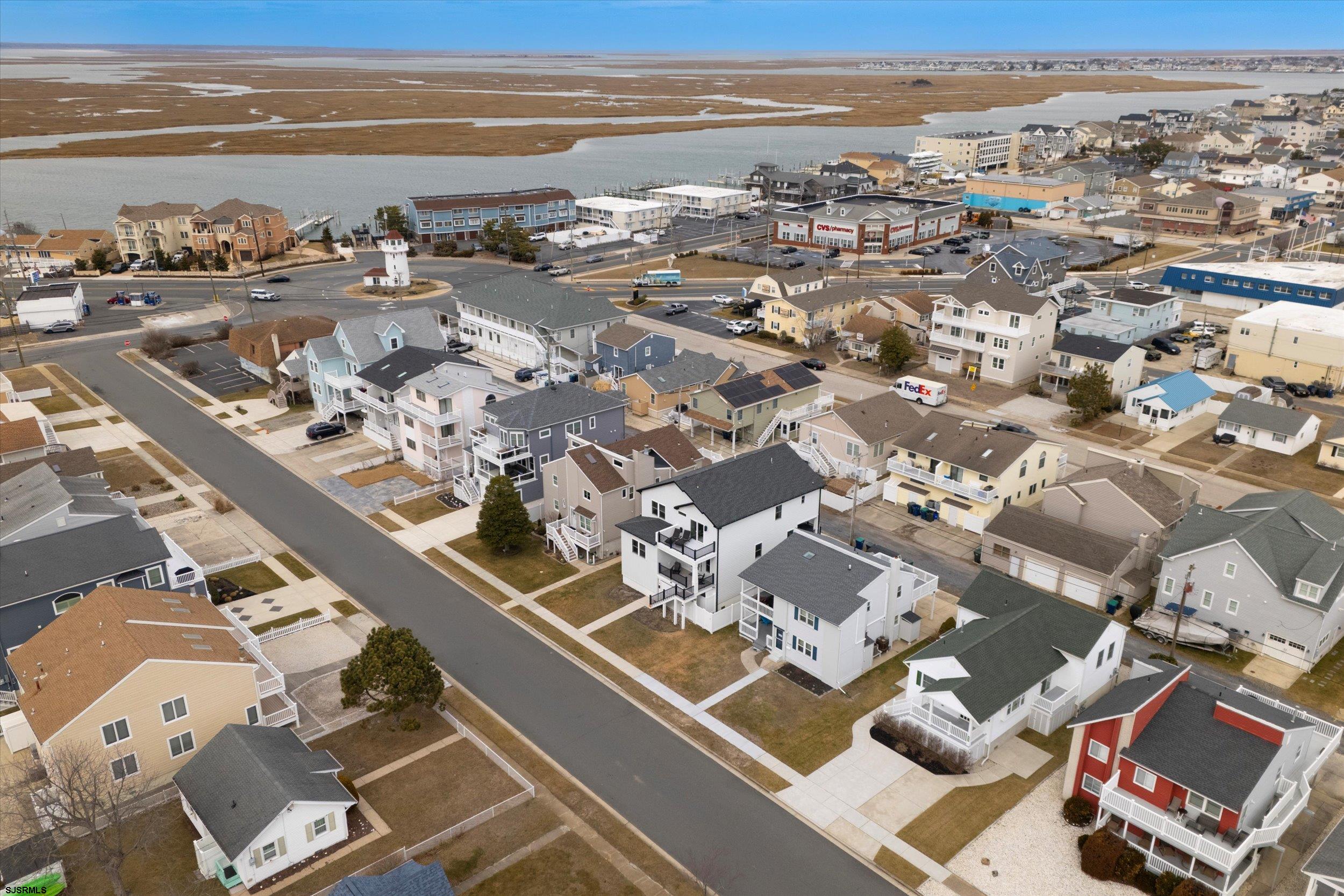 235 35th Street South Brigantine, NJ 08203 - Photo 54 of 56 a view of a city with ocean view