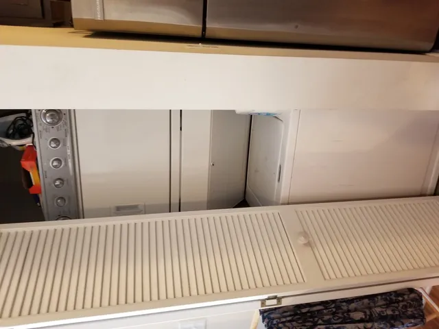 a close view of utility room