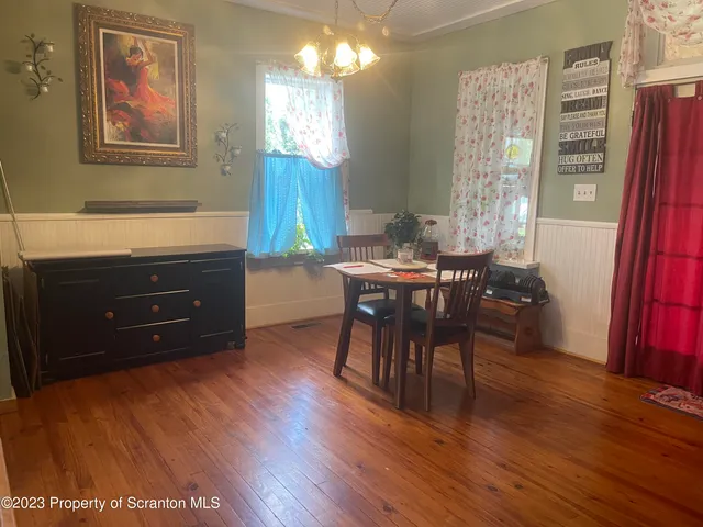 a room with furniture and window