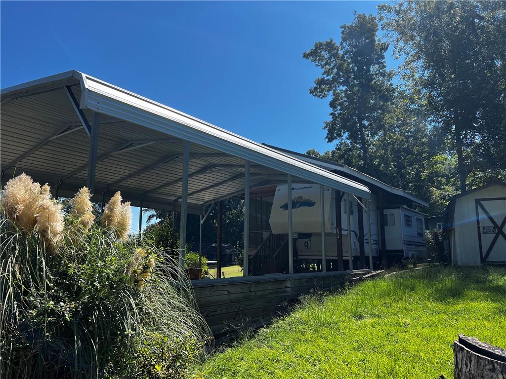 0 Oconee Circle Eatonton, GA 31024 - Photo 3 of 19 a view of back yard of the house